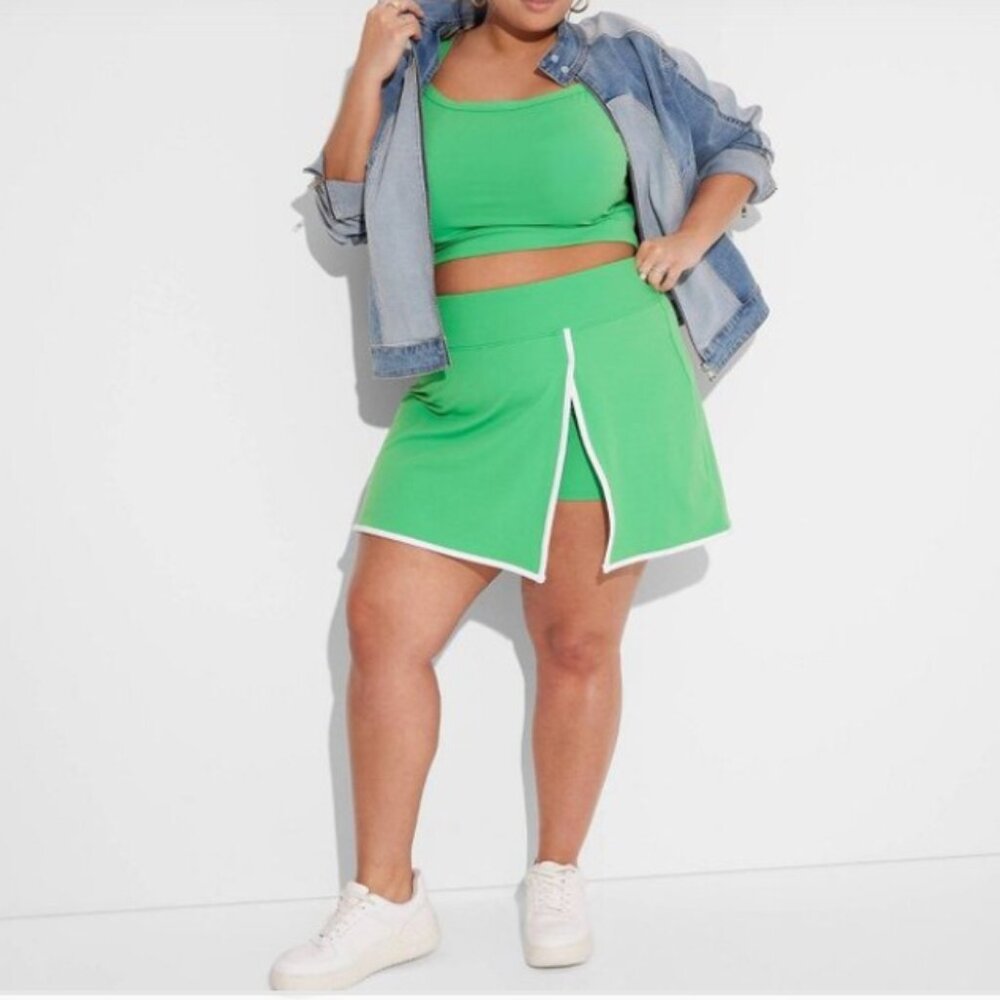 Wild Fable Green Skort Size XL